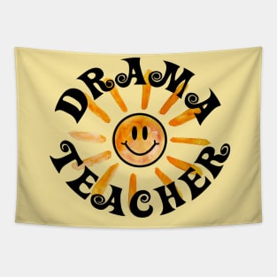 Drama Teacher Happy Face Sunshine Gift Tapestry