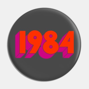 1984 by George Orwell Pin