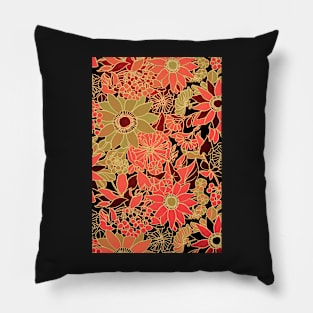 70's Flora Pillow