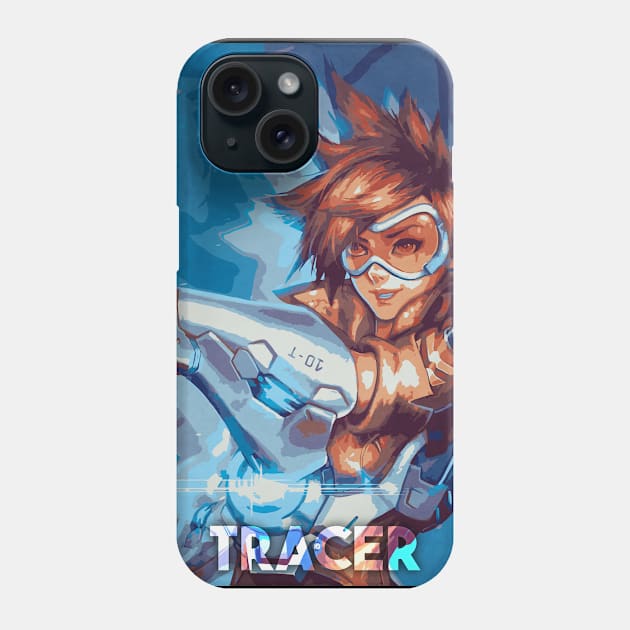 tracer Phone Case by Durro