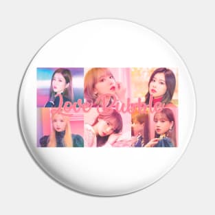 Faces W IZ * ONE - IZ ONE Love Bubble Pin