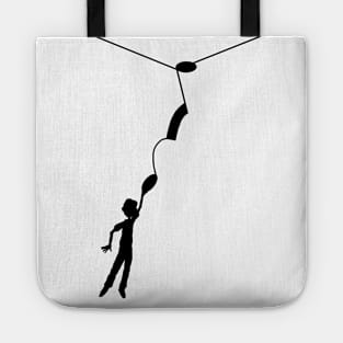 Hooked on the music note Tote