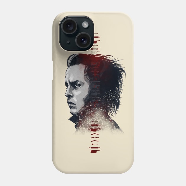 sweeney todd Phone Case by Kotolevskiy