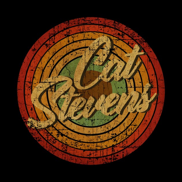 circle vintage retro, Cat Stevens circle vintage retro faded by arjunthemaniac