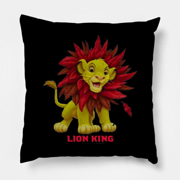 lion king mufasa Pillow by socialm745