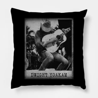 Dwight Yoakam // Minimalist Fanart Tribute Pillow