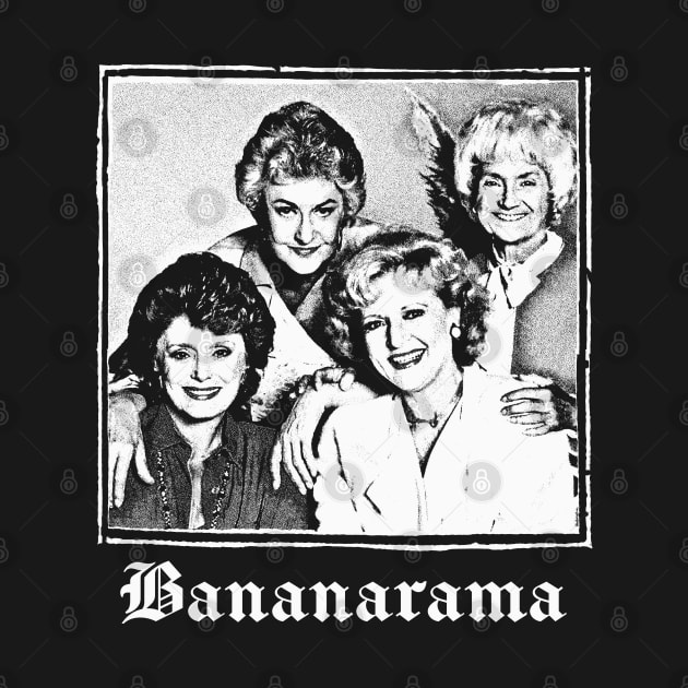 Bananarama - Retro 80s Fan Art Design by DankFutura