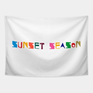 sunset season Tapestry