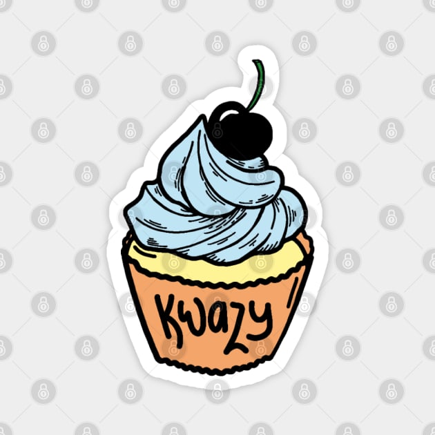 B99 Kwazy Cupcakes Magnet by destinybetts