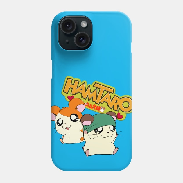 Hamtaro and Cappy Kaburu kun Phone Case by Celestial Crafts