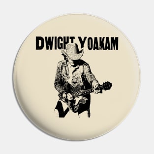 Dwight Yoakam  // Vintage Style Pin