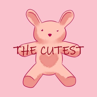 The cutest bunny pink T-Shirt