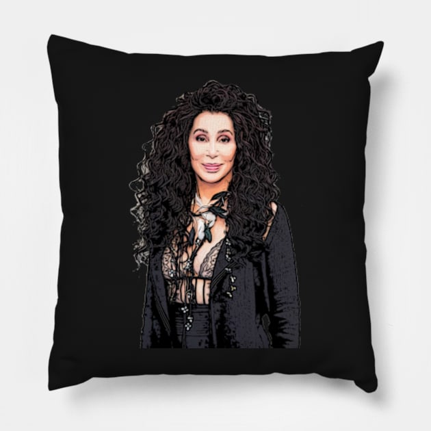 Mamma Mia Ruby Pillow by baranskini