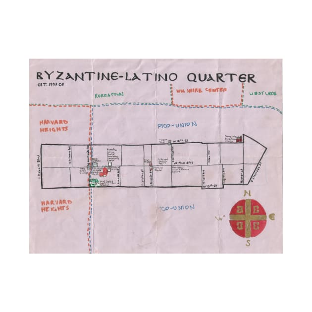 Byzantine-Latino Quarter by PendersleighAndSonsCartography