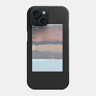 ocean sunset Phone Case