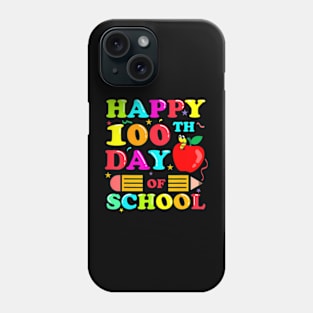 100th Day Student Kids 100 Days Of School Boys Phone Case