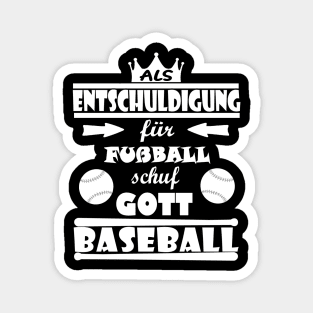 Baseball Baseballschläger Base Baseman Runner Magnet