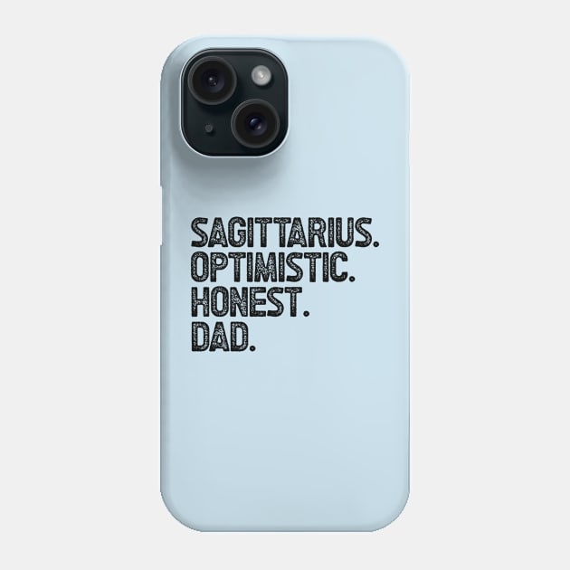 Sagittarius Dad Birthday Gift Phone Case by TeesbyJohn