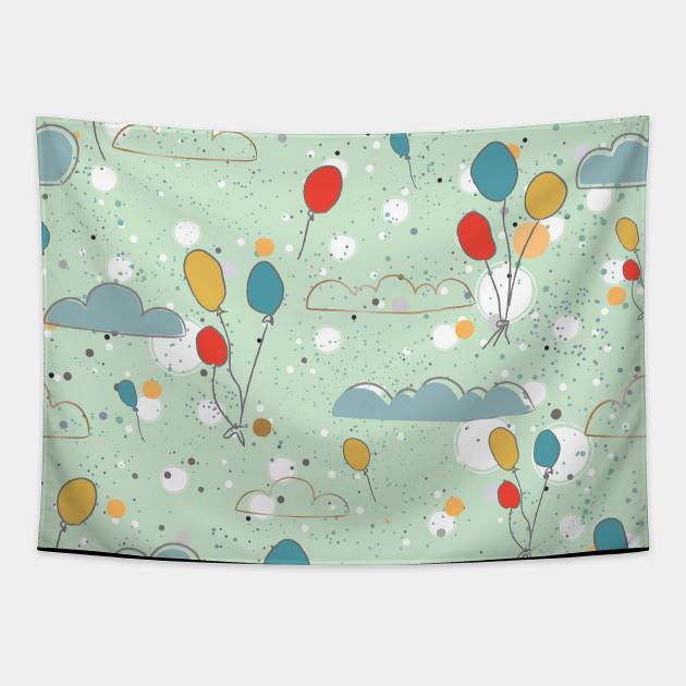 Balloons Tapestry by Creative Meadows