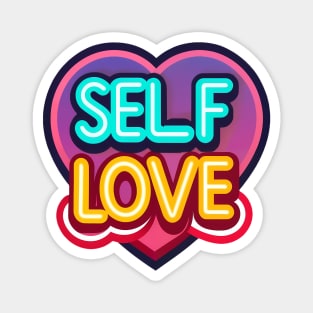 Self Love Vibrant Magnet