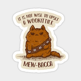 Mew-Bacca Magnet