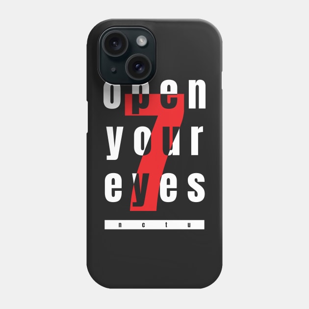 Open Your Eyes Phone Case by mushuchan