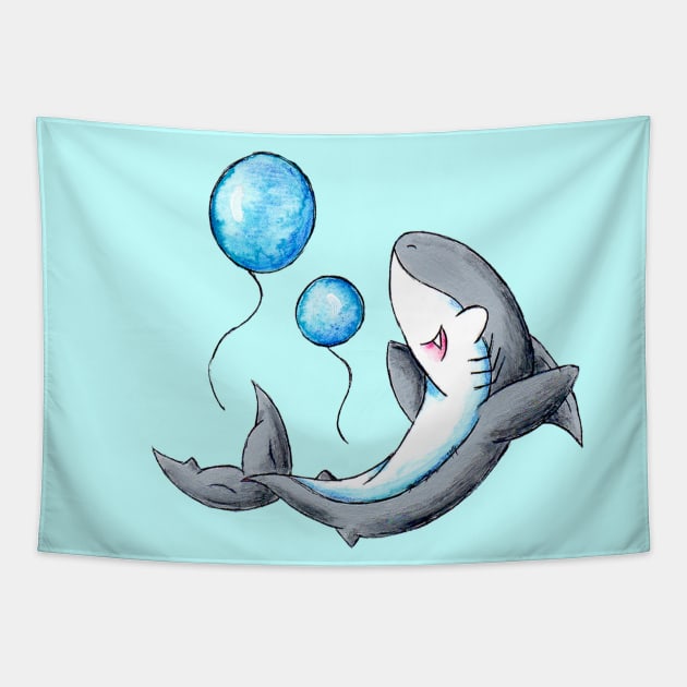 Bubble Balloons! Tapestry by KristenOKeefeArt