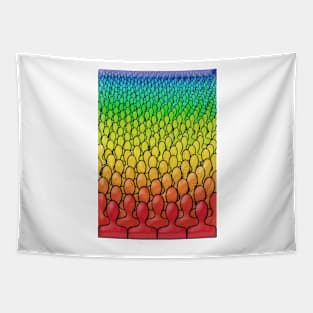 Rainbow People Tapestry