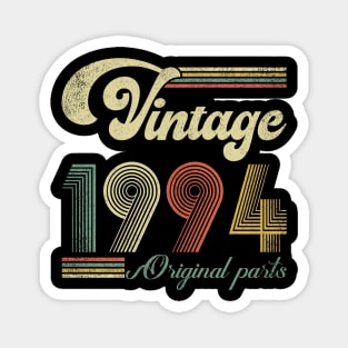 Retro Vintage 1994 30th Birthday Gift Men Women 30 Years Old Magnet