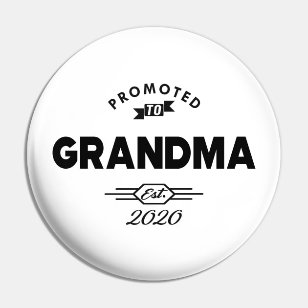 New grandma - Promoted to grandma est. 2020 Pin by KC Happy Shop