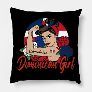 Dominican Girl Pillow