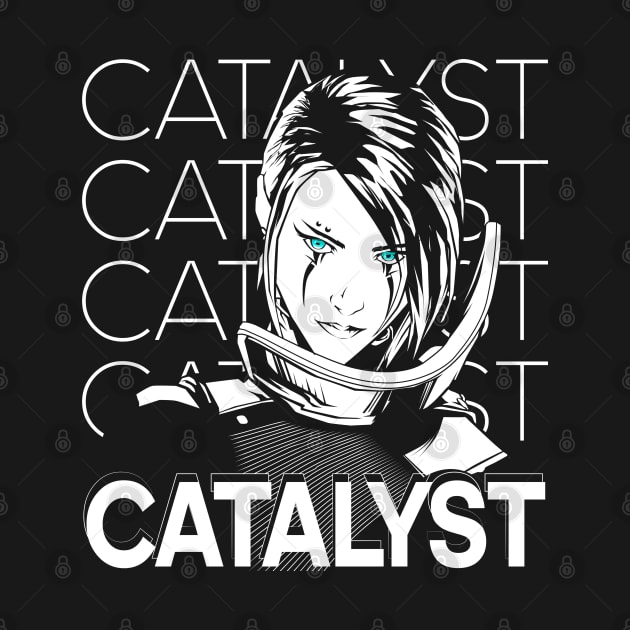 Apex Legends Catalyst - Middle Back by LucioDarkTees