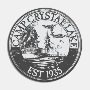 Camp Crystal Lake Pin