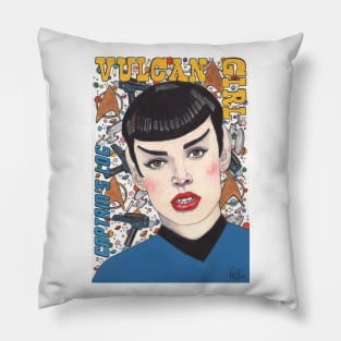 Vulcan Girl Pillow