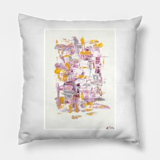 Elevation - abstract art Pillow