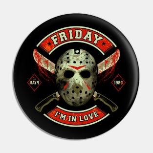 Friday Gold Rush Pin