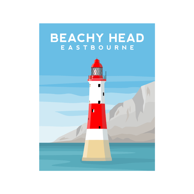 Beachy Head Lighthouse, Eastbourne, East Sussex by typelab