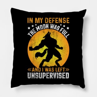 Werewolf, Unsupervised Pillow