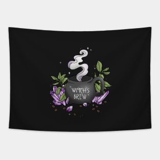 Witch's Brew for Coffee Lover Witches Tapestry