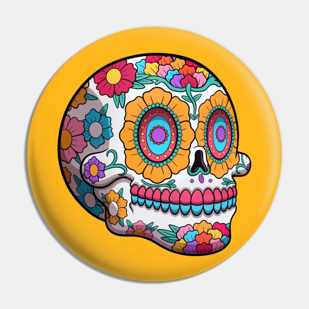 Calavera Pin by TheMaskedTooner