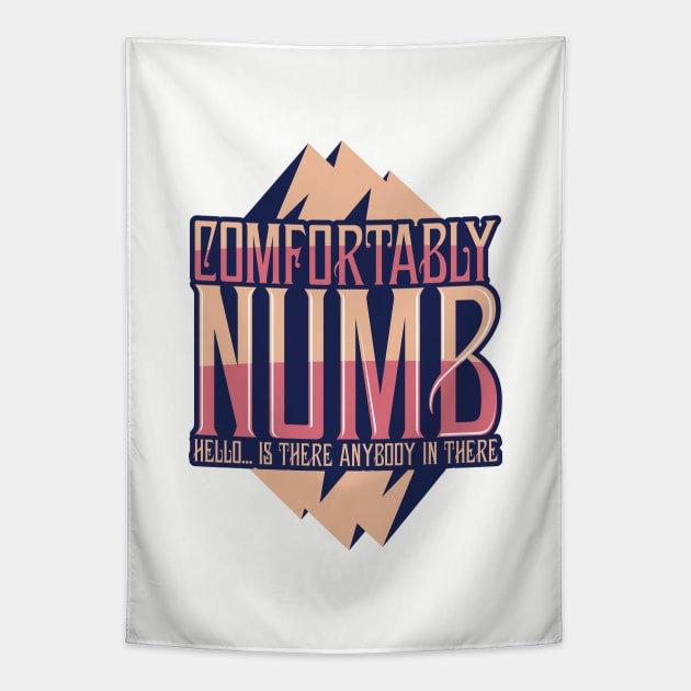 comfortably Numb Mountains Tapestry by monin_81