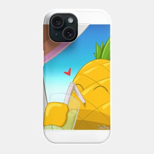 Pineapple Drinking Phone Case