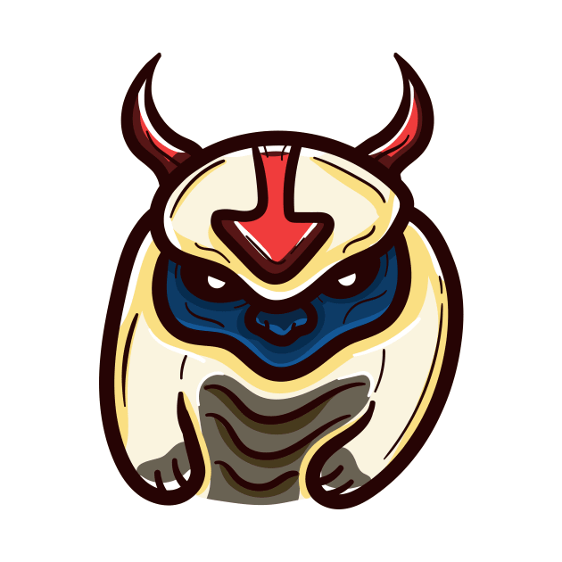 Angry Appa Avatar The Last Airbender by Dzulhan