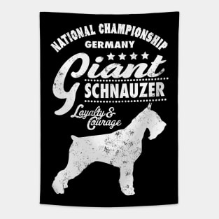 Giant Schnauzer Best of Show Tapestry