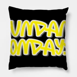 Mundane Mondays Pillow