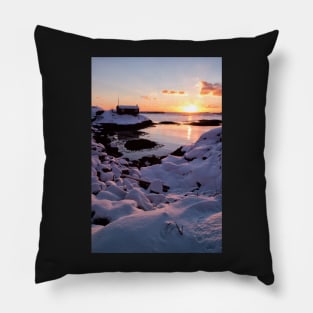 The Land of the Setting Sun Pillow