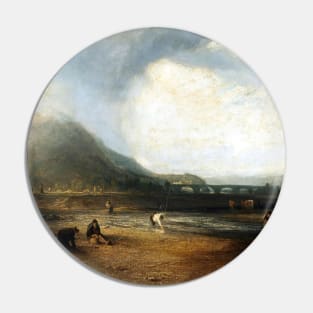 High Resolution William Turner The Trout Stream 1809 Pin