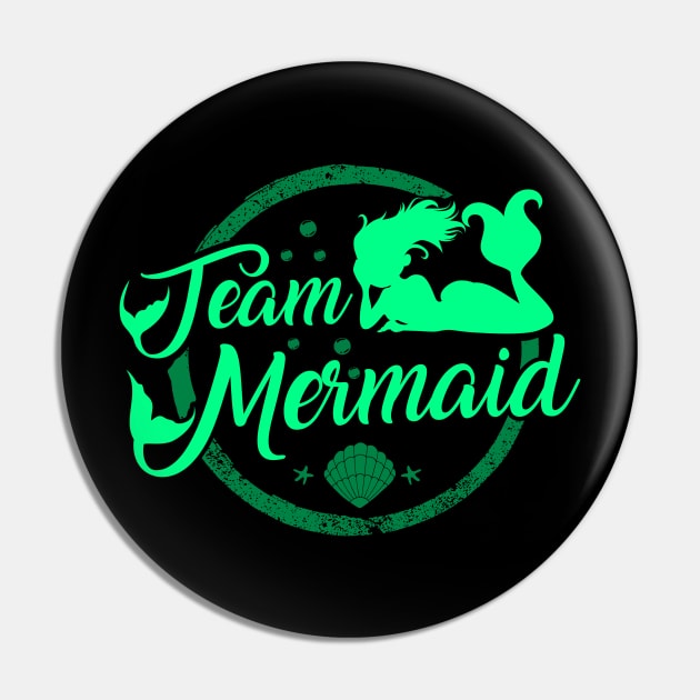 Team Mermaid Pin by Jonny1223