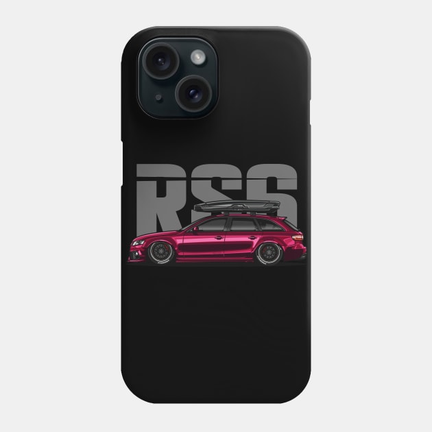 RS6 Avant - Touring Mode (Marron) Phone Case by Jiooji Project