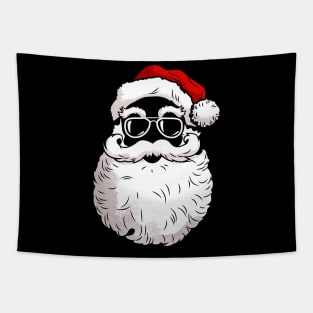 Hipster Santa Tapestry